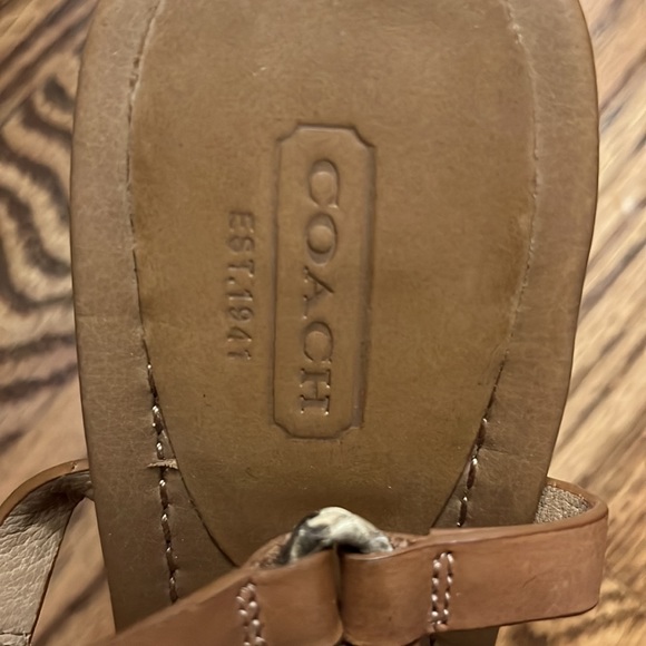Coach wedge sandals - Picture 3 of 3